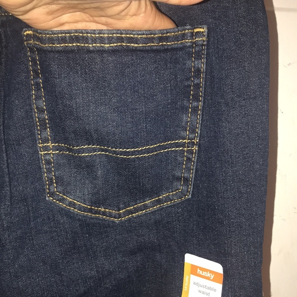 NWT Boy’s Relaxed Husky Jeans - Picture 5 of 7